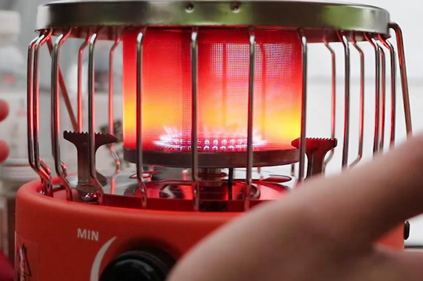 Chauffage d'appoint au gaz et réchaud